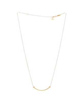 T Smile Pendant Necklace