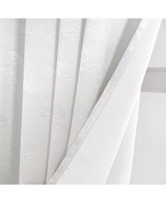 100% Polyester 200 GSM Arlo Embossed Blackout Grommet Curtain Panel 54" x 84"