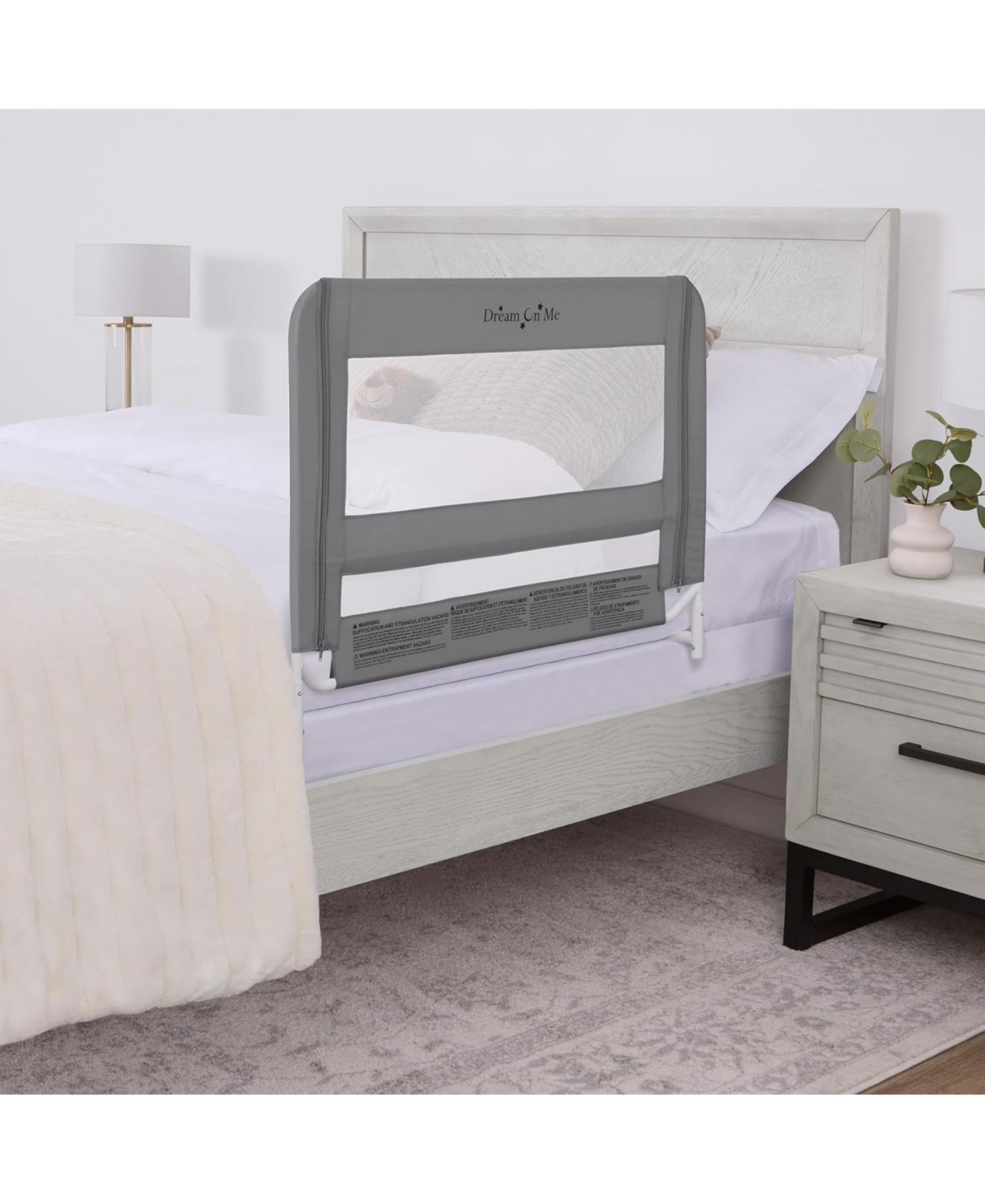 Dream On Me Kids Mesh Security Bed Rail