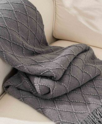 Texture Triple Zig-Zag Lightweight Throw, 50" x 60"
