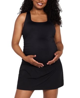 Maternity Scoop Neck Racerback Active Tank with Support - Motherhood