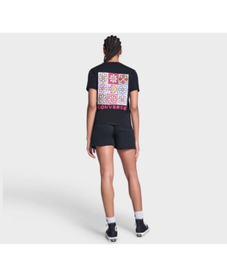 Women's Flower Grid T-Shirt