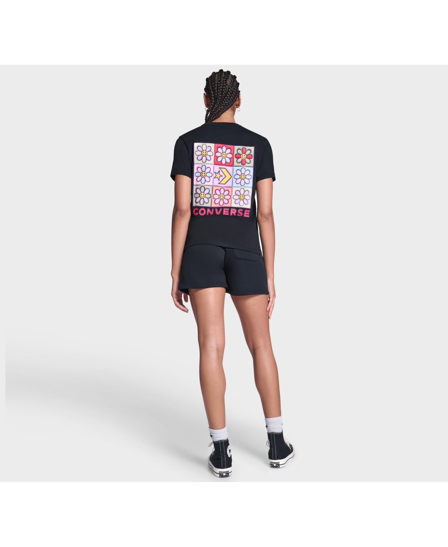 Women's Flower Grid T-Shirt