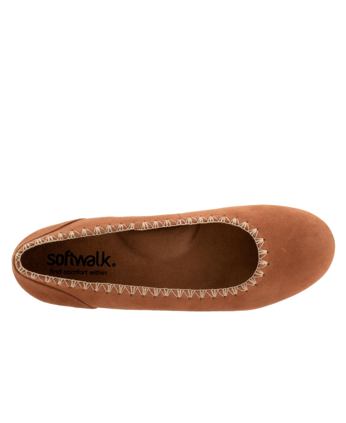 Softwalk Women's Sonoma Embroidery Flat