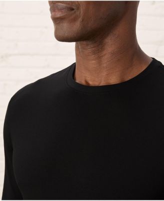 Men's Luxe Signature Slim Long Sleeve Tee Made With Organic Cotton