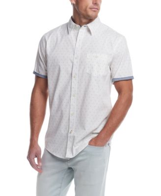 Men's Short-Sleeve Cotton Poplin Shirt