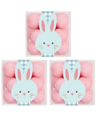 Easter Blue Bunny Tails Candy, 3-PC.