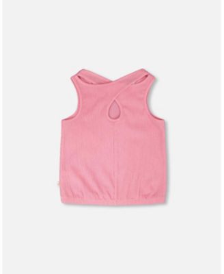 Toddler Girls Crinkle Jersey Tank Top