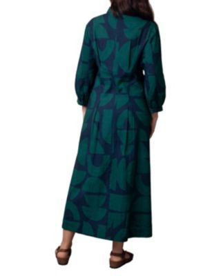 Women's Pleat Detail Shirt Dress