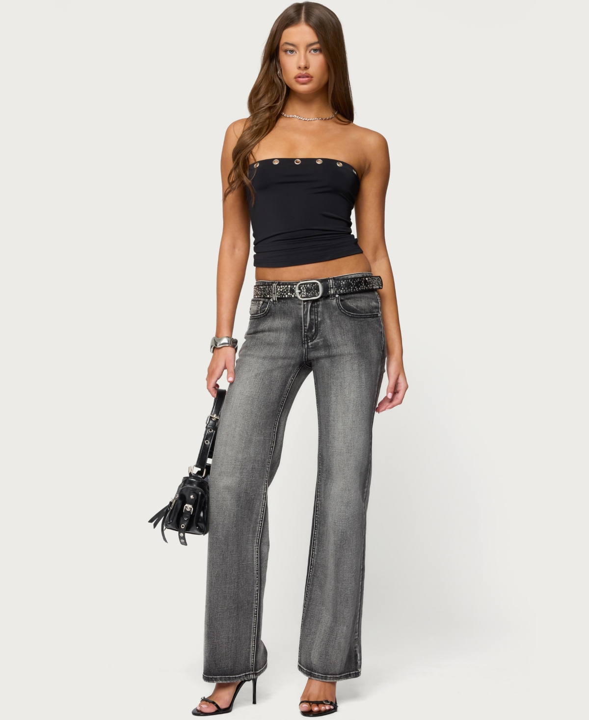 Edikted Women's Dahna Grommet Tube Top