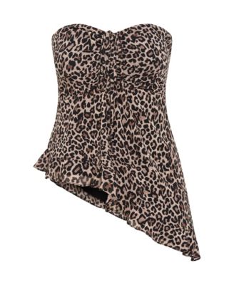 Plus Size Skai Leopard Print Top