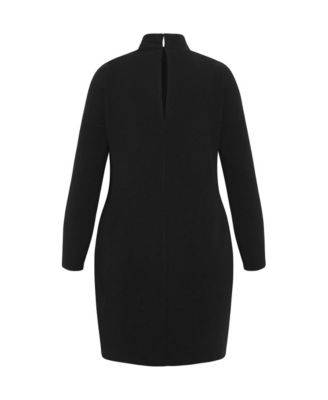 Women's Wrap Neck Dress