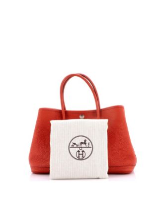 30 Garden Party Tote Leather