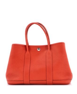 30 Garden Party Tote Leather