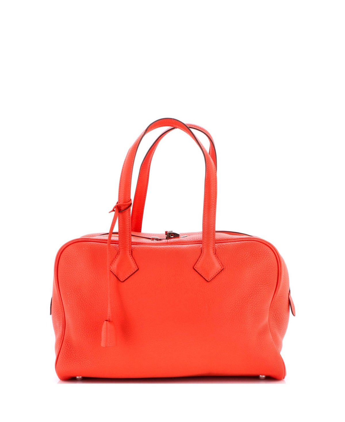 Pre-Owned HERMES 35 Victoria Ii Bag Clemence