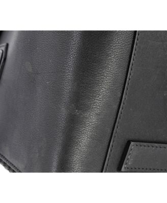 Small Antigona Bag Leather with Woven Detail