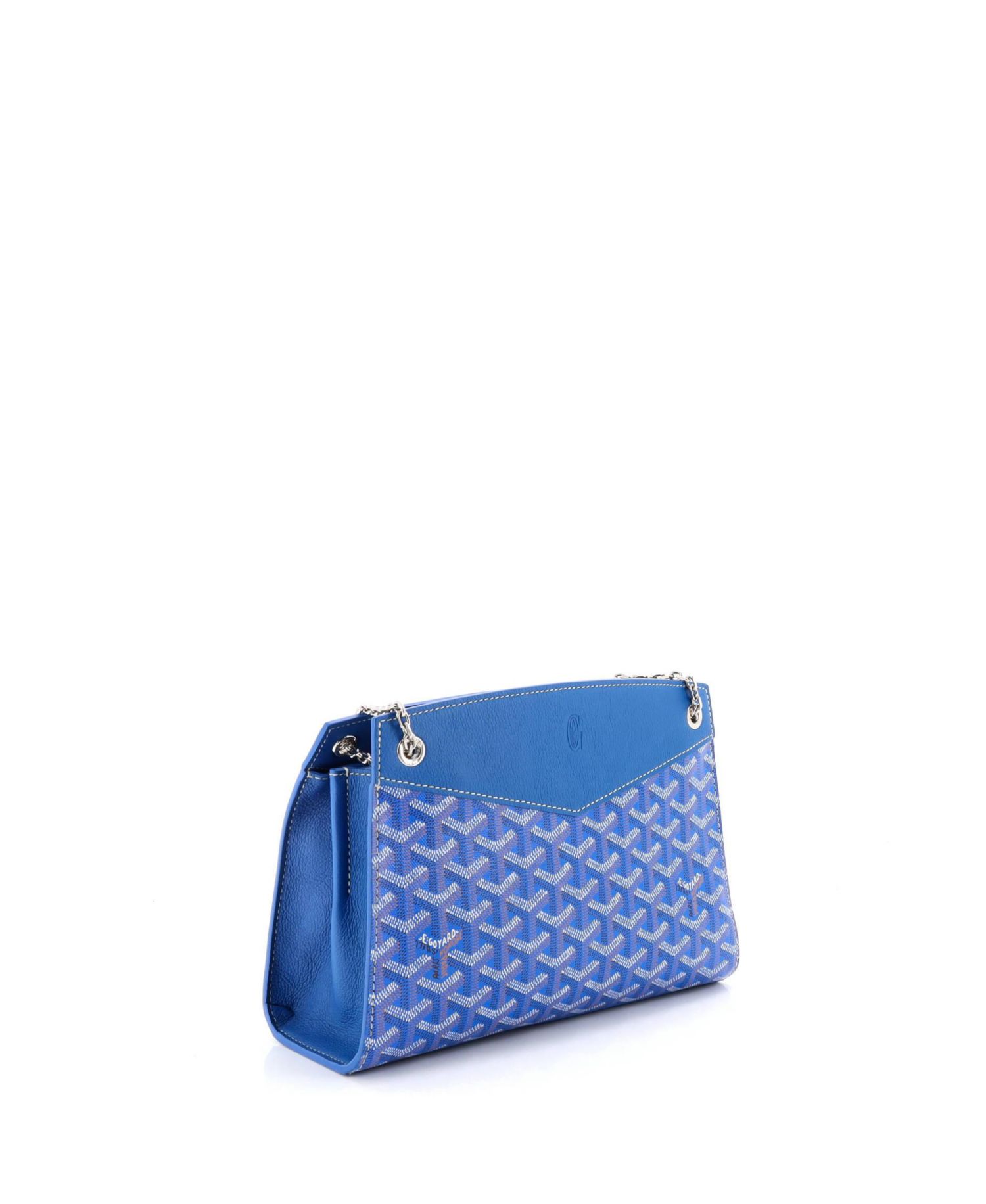 PM Structured Rouette Chain Shoulder Bag Coated Canvas