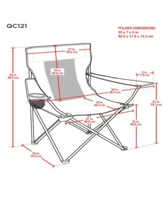Life is Good Mesh Back Quad Chair