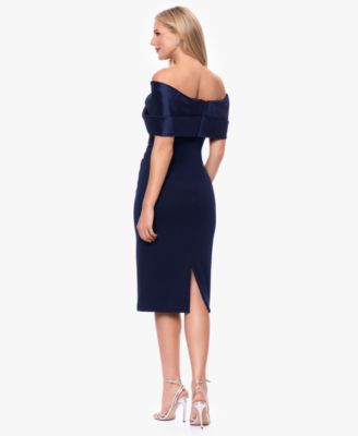 Women's Off-The-Shoulder Midi Dress