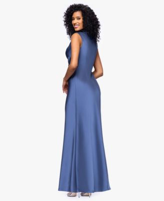 Women's Cowl Neck Ball Gown