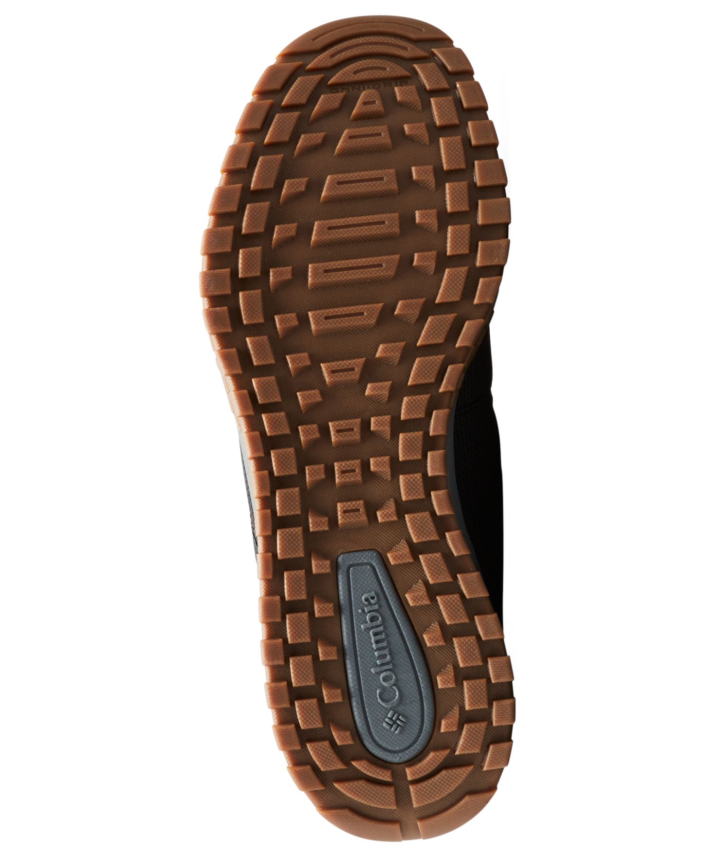 Мужские кроссовки Columbia Fairbanks Low Lace-Up, цвет: Чёрный / Графитовый — фото 5