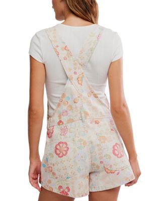 Women's Ziggy Printed Square Neck Shortall