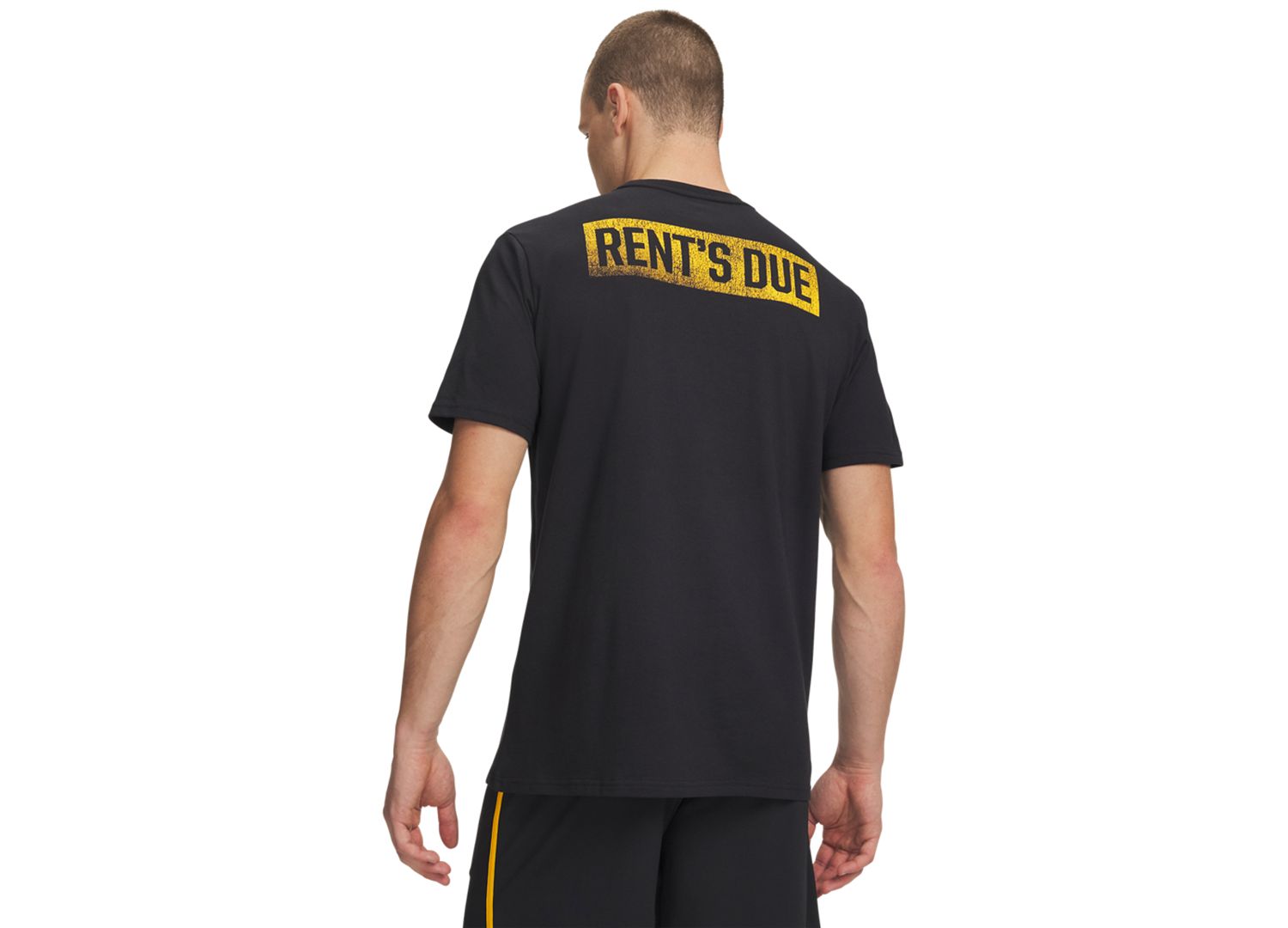 Men's Project Rock Rents Due Crewneck T-Shirt