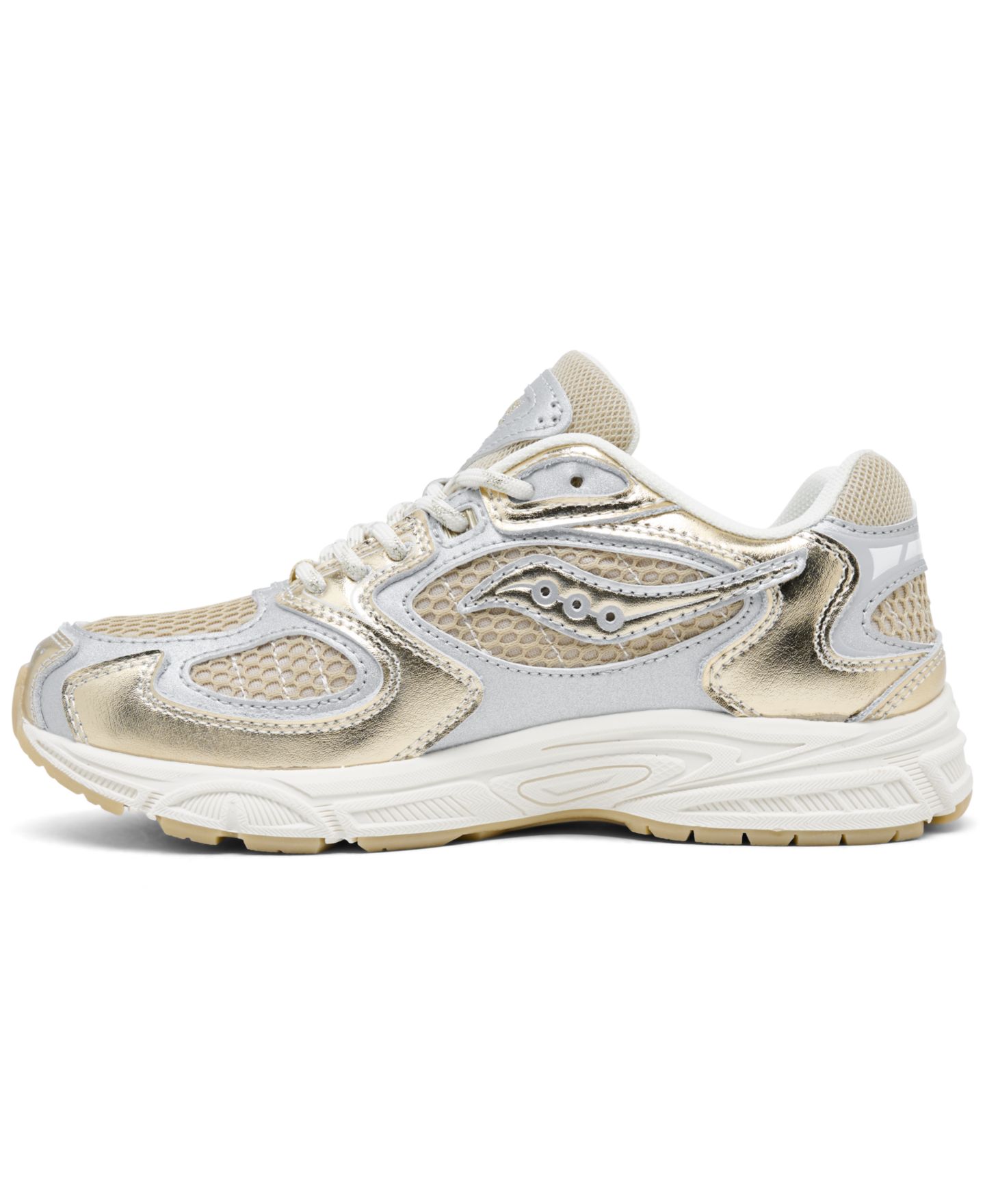 Детские кроссовки Saucony Grid Jazz 9 Casual, цвет: Золотой — фото 3