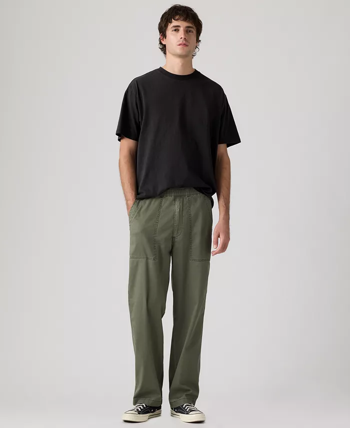 Men's Regular-Fit Linen Surplus Pants - thumbnail 9