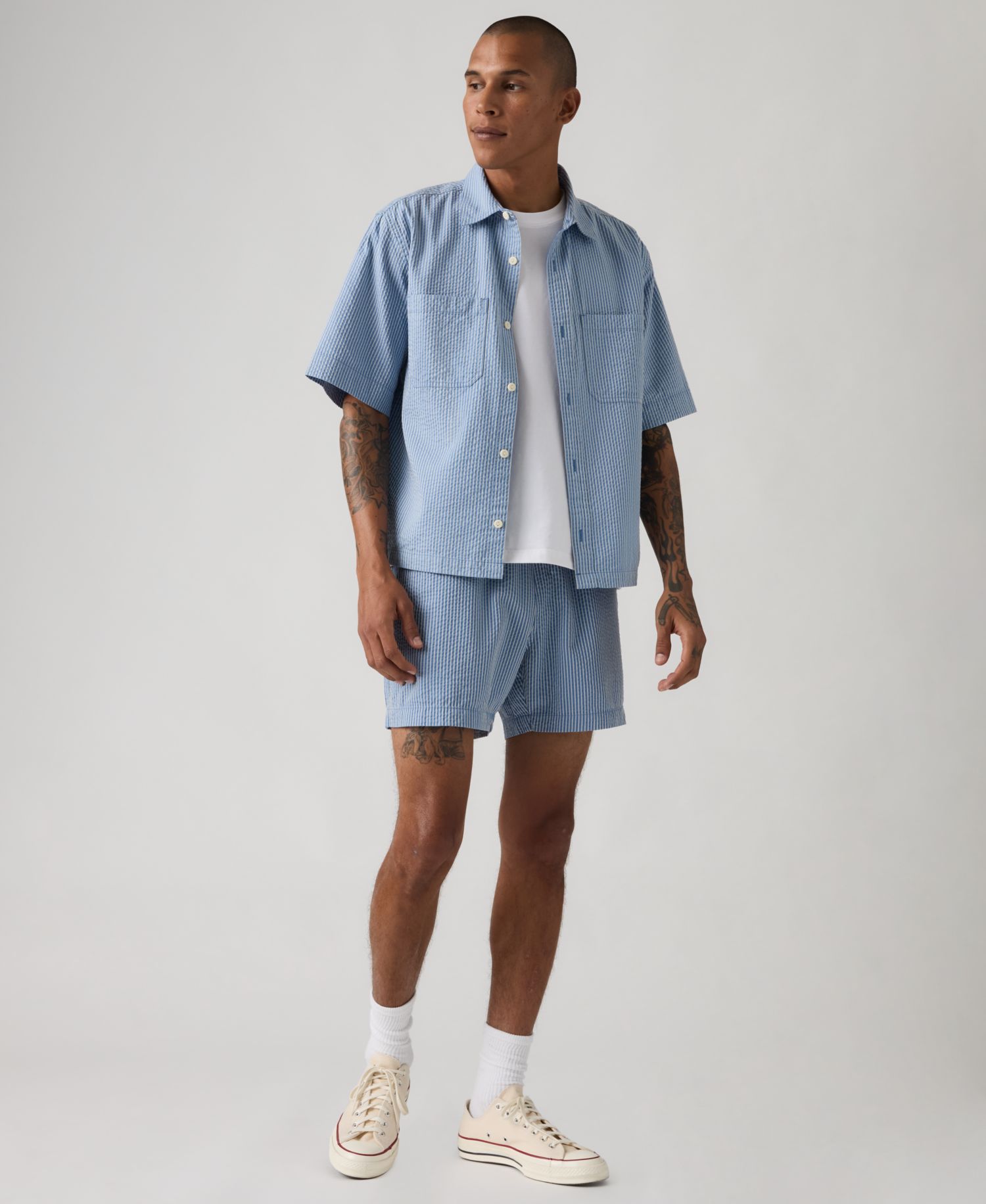 Men's XX Chino Easy Cotton Linen 6" Drawstring Shorts