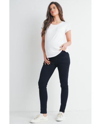 Women's Maternity Scoop-Neck Short-Sleeve Nursing T-Shirt