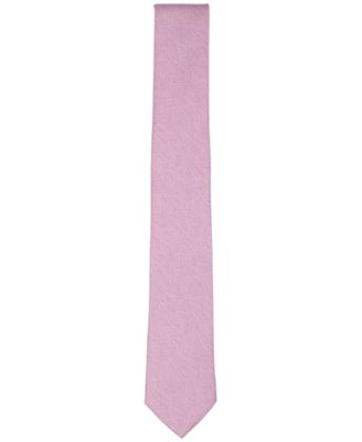 Men's Melange Chevron Solid Tie