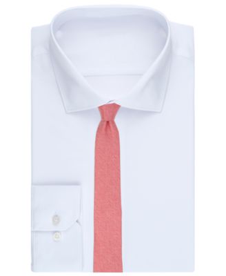 Men's Melange Chevron Solid Tie