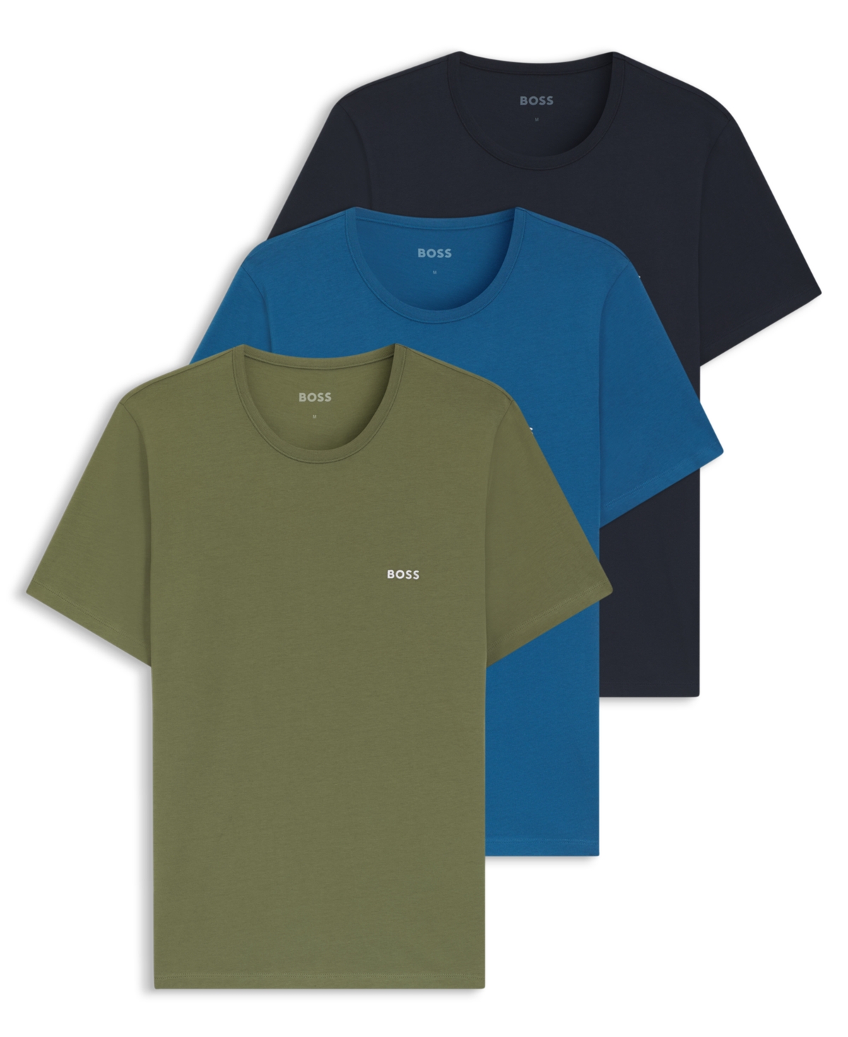 Hugo Boss Men's Classic T-Shirt, 3-Pack