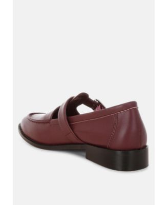 Womens Tesoro Low Heel Mary Jane Loafers