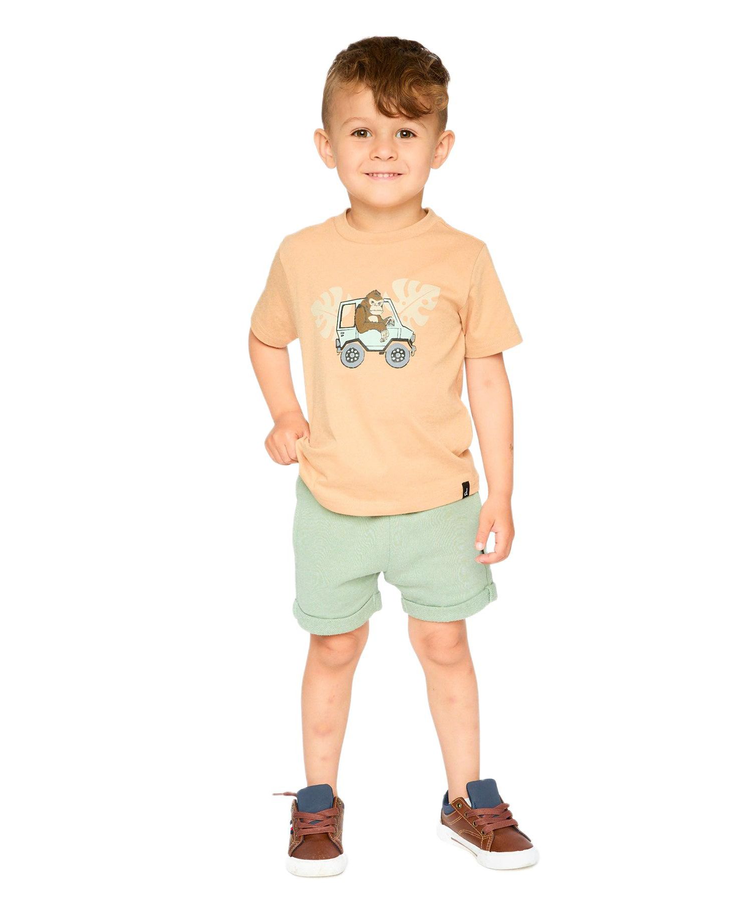 Baby Boys Cotton Short Sleeve T-Shirt