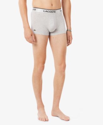 Men's Regular-Fit Metallic Waistband Boxer Briefs, 3-Pack