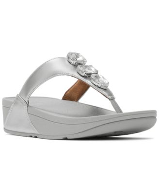 Women's Lulu Ultra Jewel Metallic Toe Post Slip-On Sandals