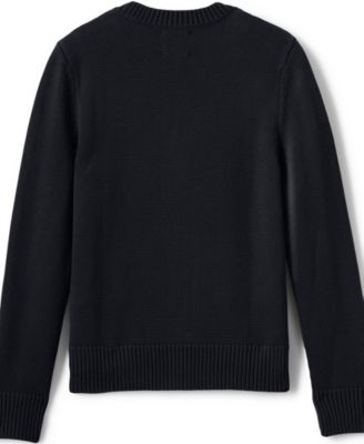 Boys School Uniform Cotton Modal Button Front Cardigan Sweater