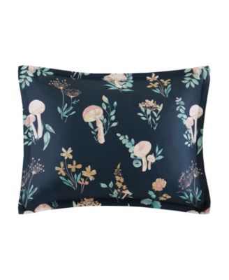Gwen Mushroom Garden Floral 3-Pc. Comforter Set, Twin/Twin XL