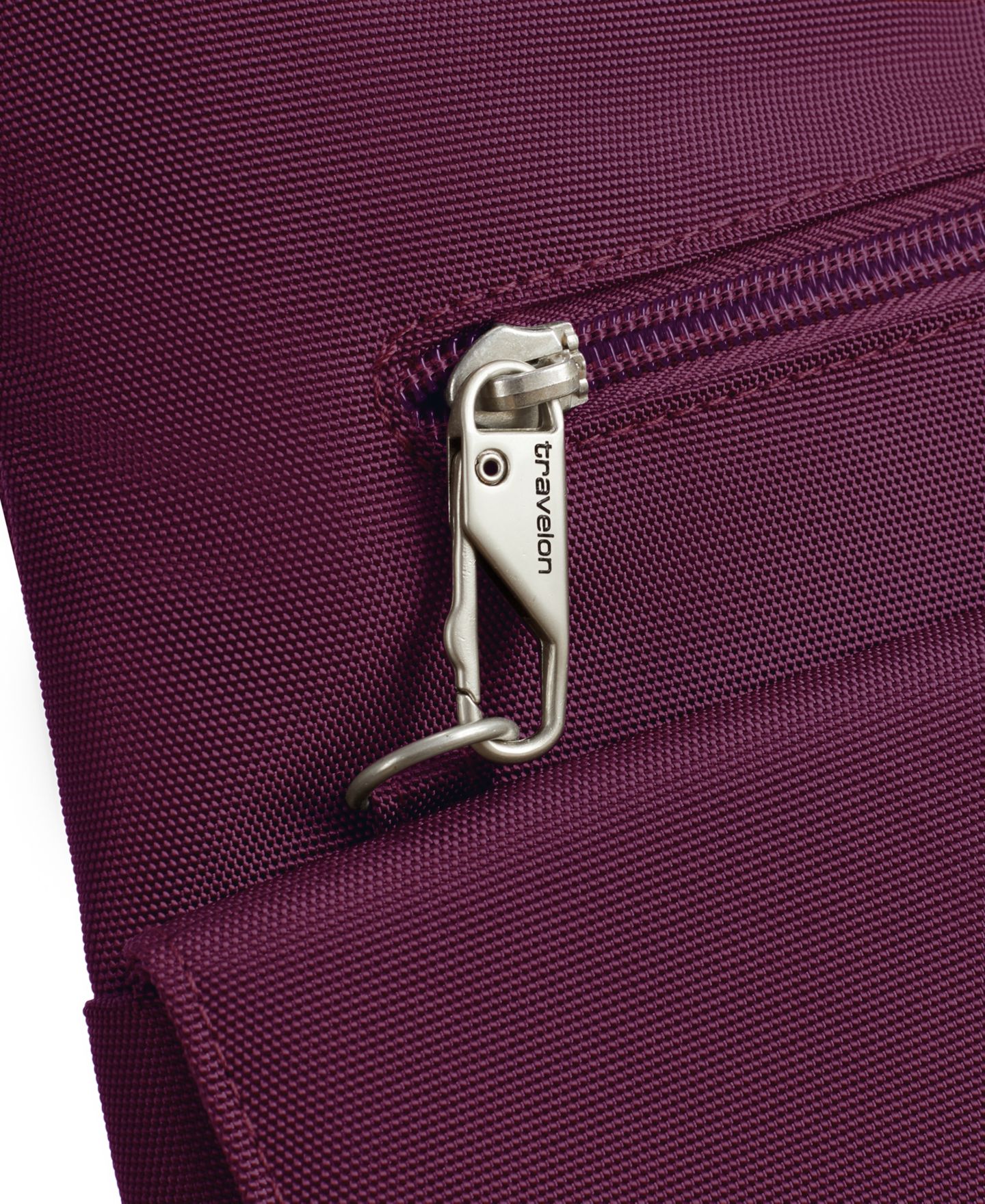 Женская сумка Travelon Anti-Theft Classic Crossbody, цвет: Бордовый — фото 10