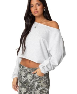 Women's Aveline Off Shoulder Light Sweatshirt