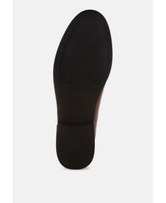 Women's Ninto Low Heel Pleather Loafers