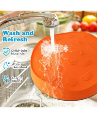 5-Piece Kids Round Stepping Stones Stackable Indoor Outdoor