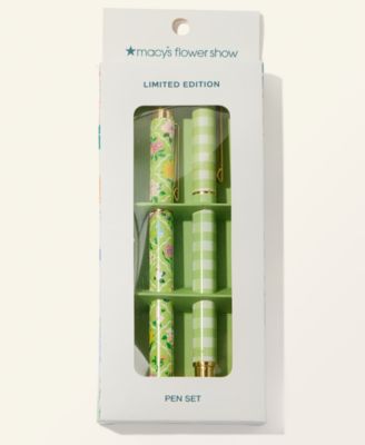 Flower Show 2-Pc. Green Pen Set