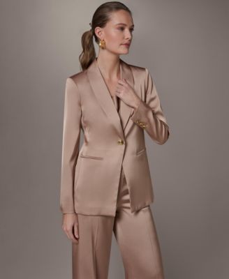 Women's One-Button Blazer