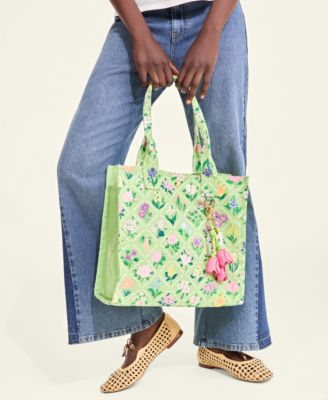 Flower Show State Flowers Print Tote Bag