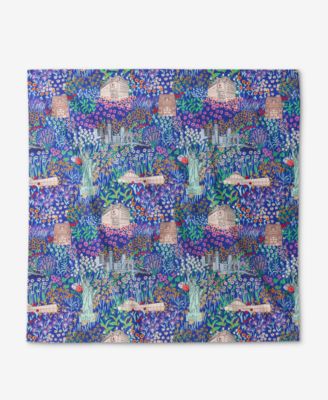 Flower Show 2-Pc. Scenic Print Tea Towel Set