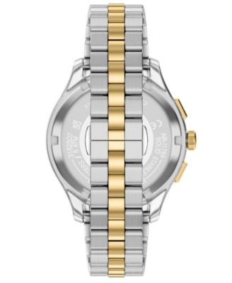 Men's Quartz Chronograph Two-Tone Stainless Steel Watch, 42mm