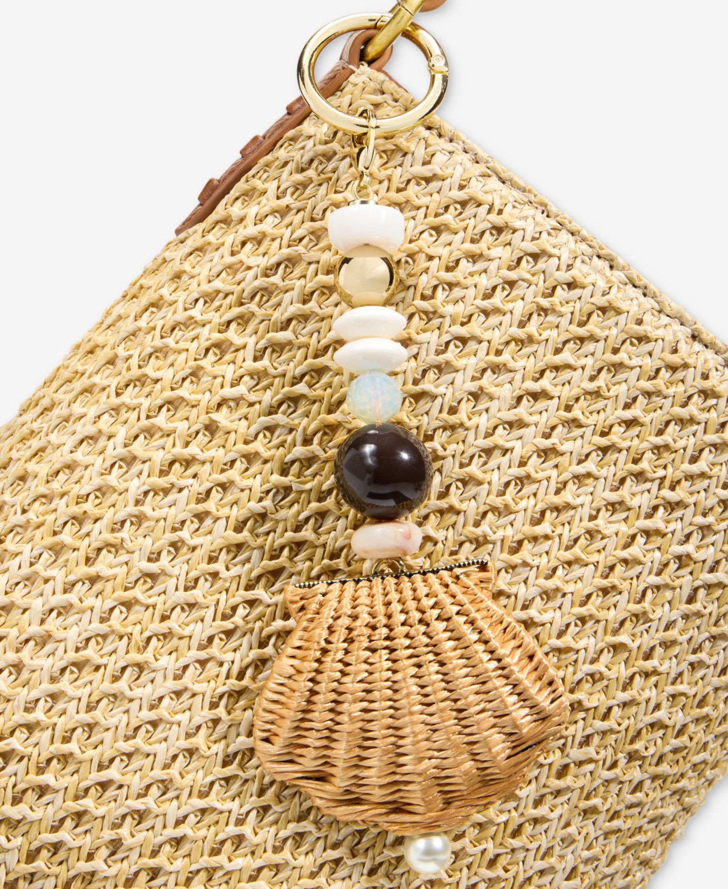 Crafted Shell Bag Charm